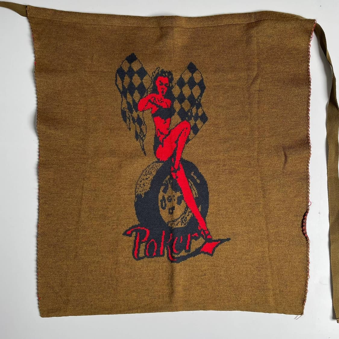 Diesel style lab 'devil racing girl' 앞치마 상품이미지3