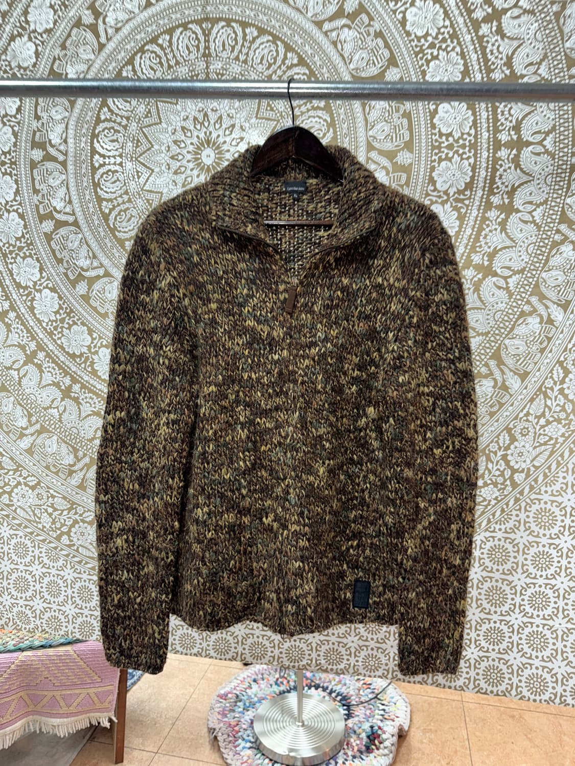 캘빈클라인 투웨이 니트 집업  상품이미지3