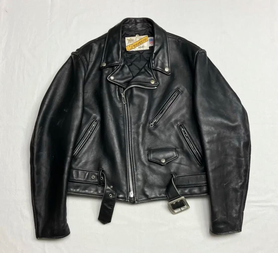 쇼트 schott perfecto 618 더블 라이더 자켓 상품이미지1