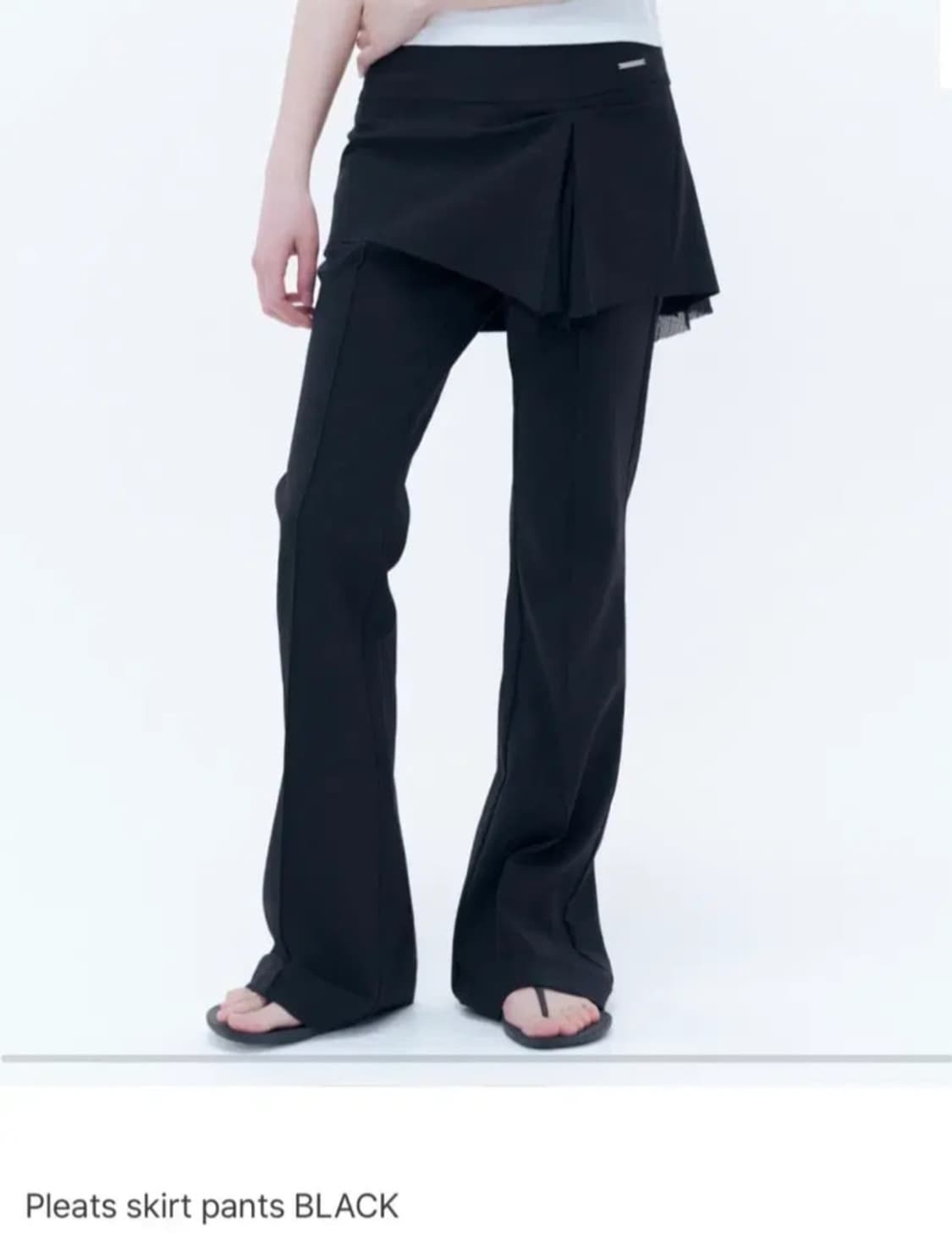 미세키서울 플리츠 스커트 팬츠 pleats skirt pants 상품이미지1