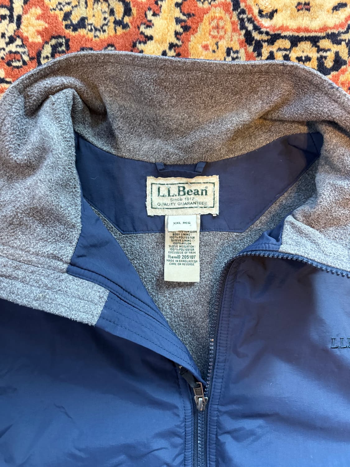 빈티지 엘엘빈 웜업 자켓 "XXL" (492) 상품이미지3