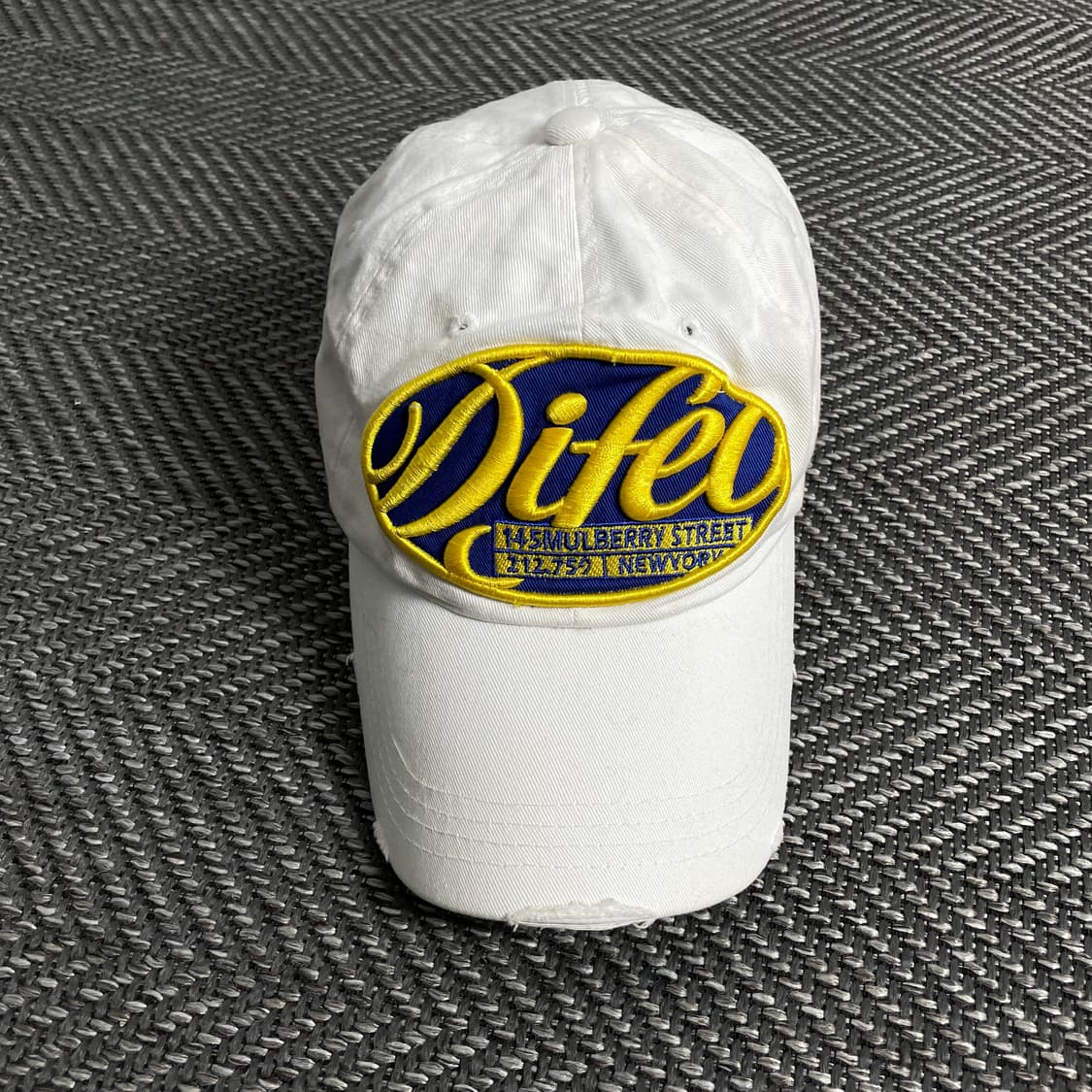 인터크루 y2k 빈티지 화이트 볼캡y 3794 상품이미지2