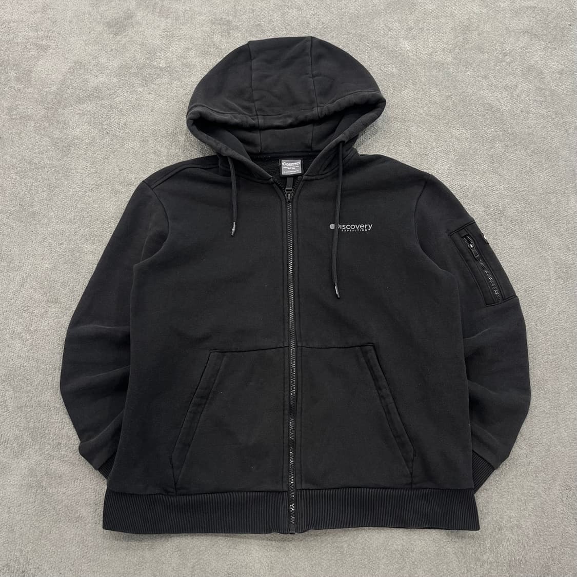 95 디스커버리 블랙 후드집업 상품이미지1