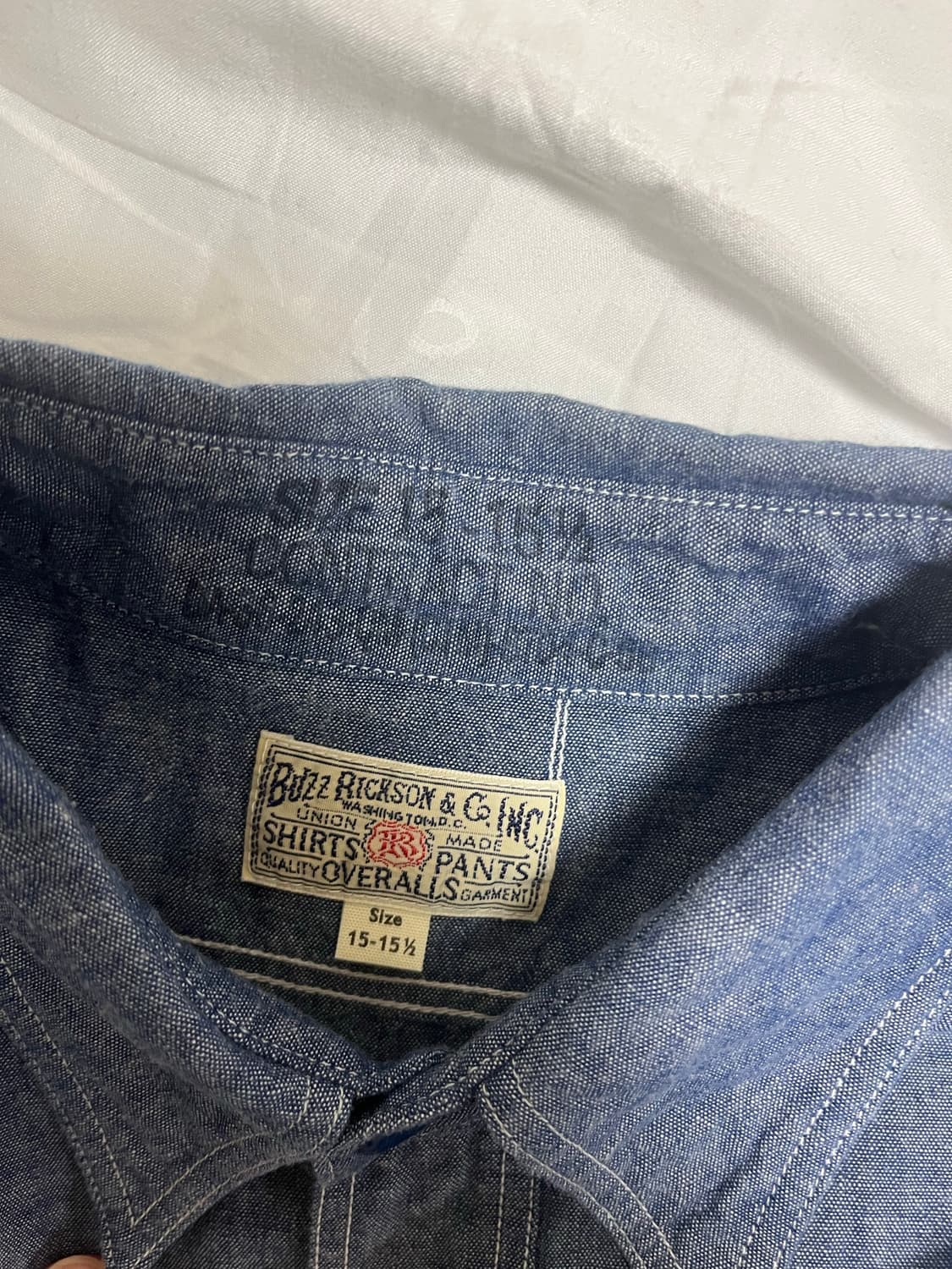 버즈릭슨 샴브레이 셔츠 상품이미지2