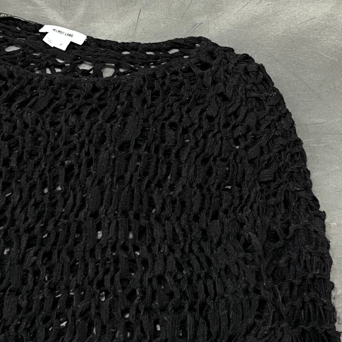헬무트랭 그물 니트 y15767 상품이미지4