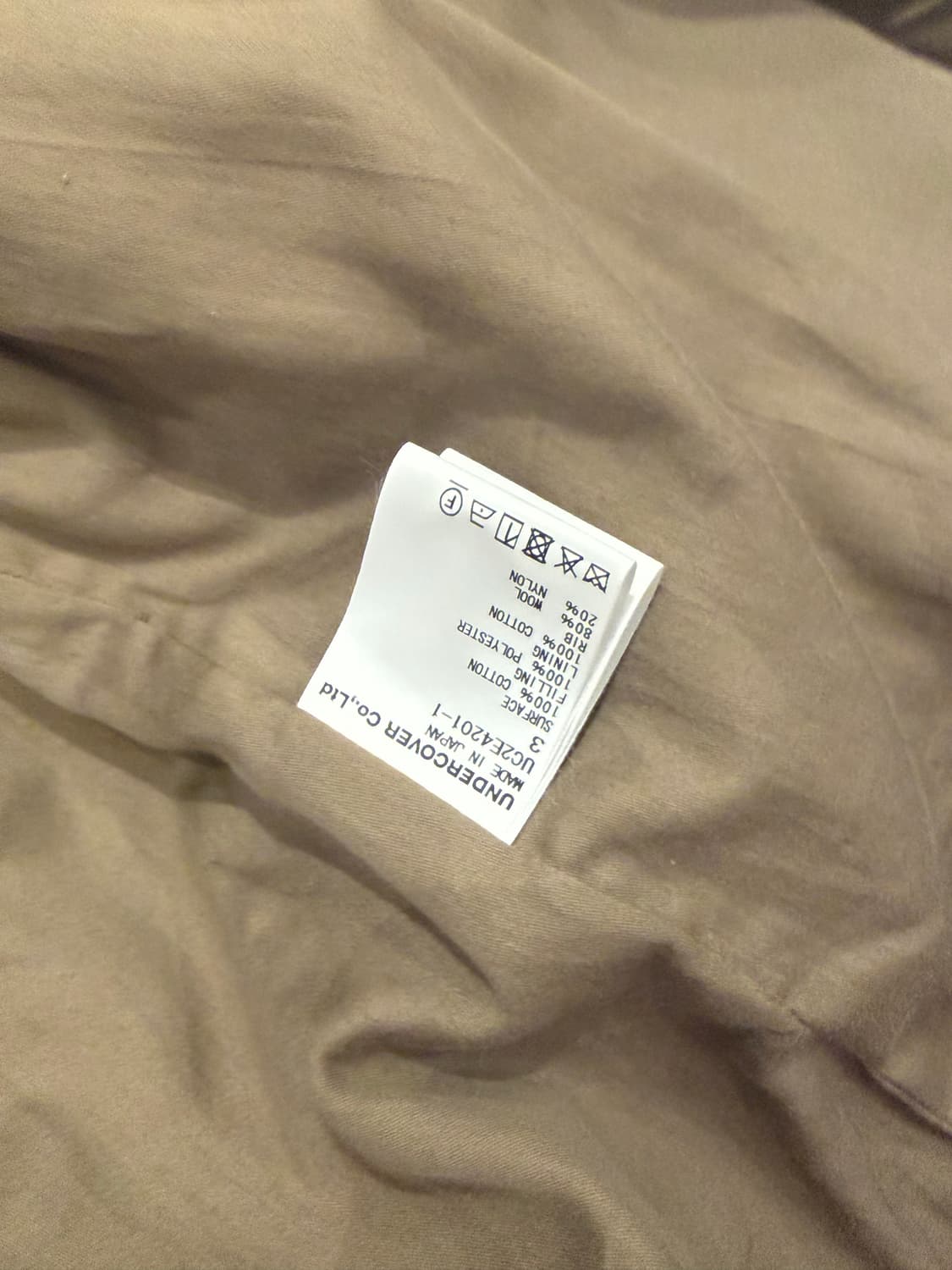 UNDERCOVER 캐릭터 패턴 봄버 자켓 상품이미지4