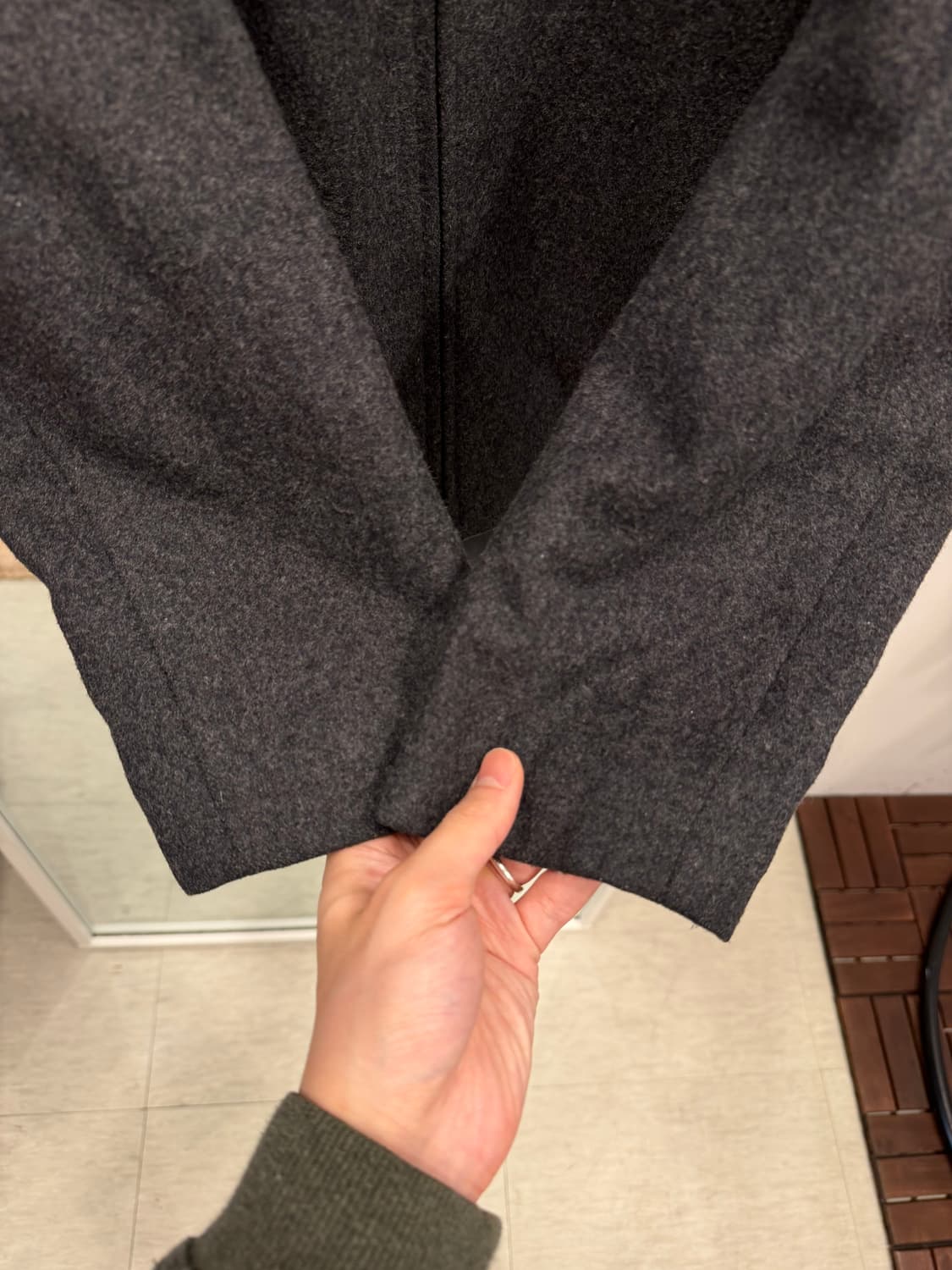 00s Gap 올드갭 울 블루종 자켓 상품이미지4