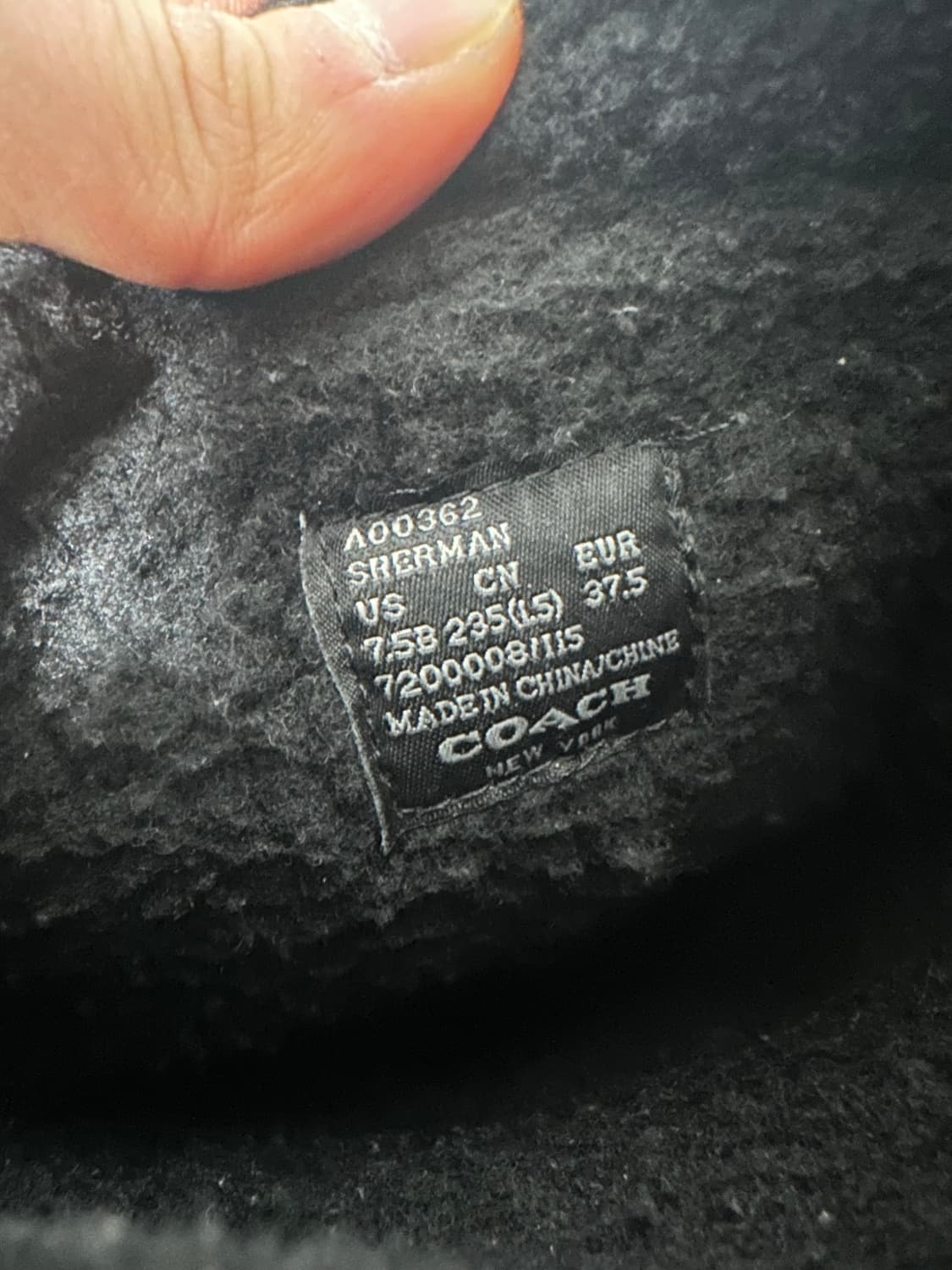 코치 셔먼 퍼 부츠 상품이미지7