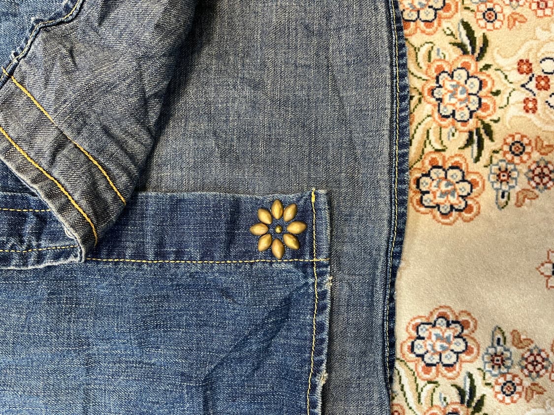 레미릴리프 웨스턴 데님 셔츠 상품이미지4