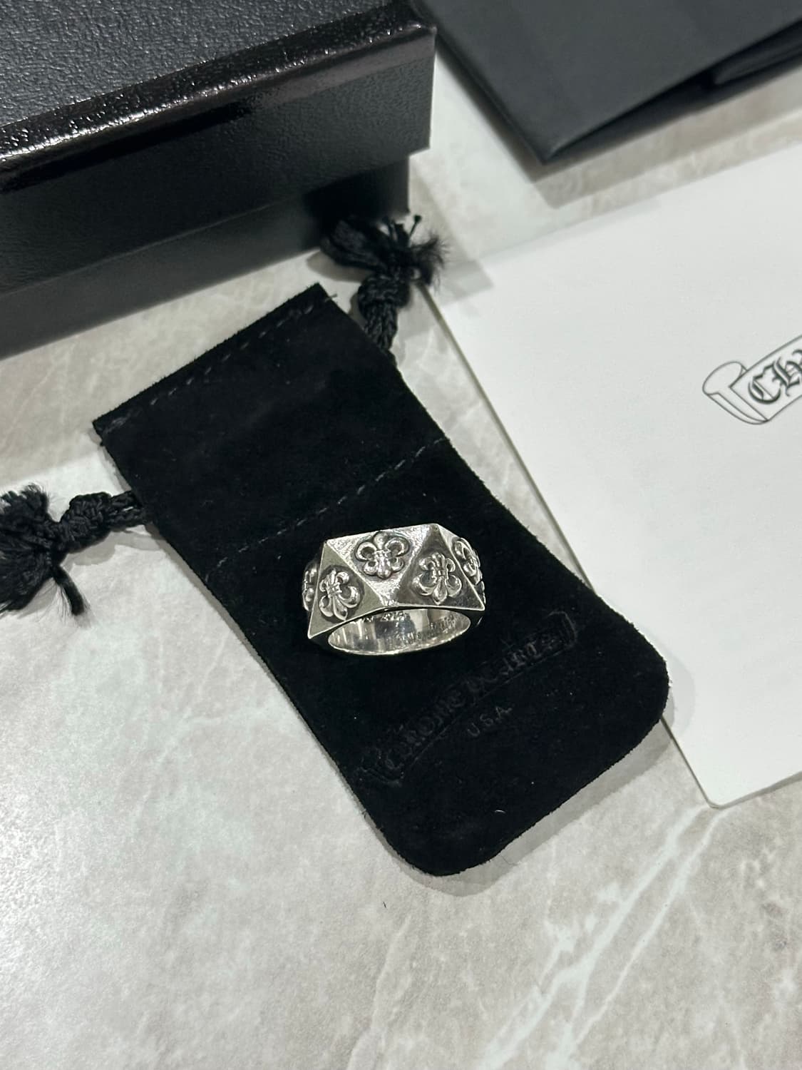 크롬하츠 펜타곤링 (신세계정품/US9) 상품이미지4