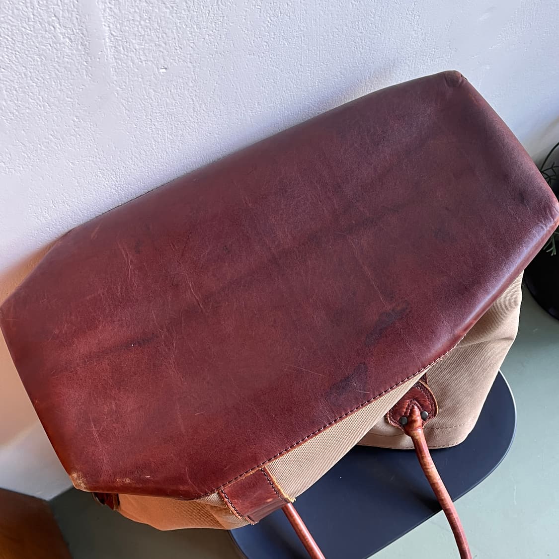 L.L.Bean Signature Leather trim Bag 상품이미지6
