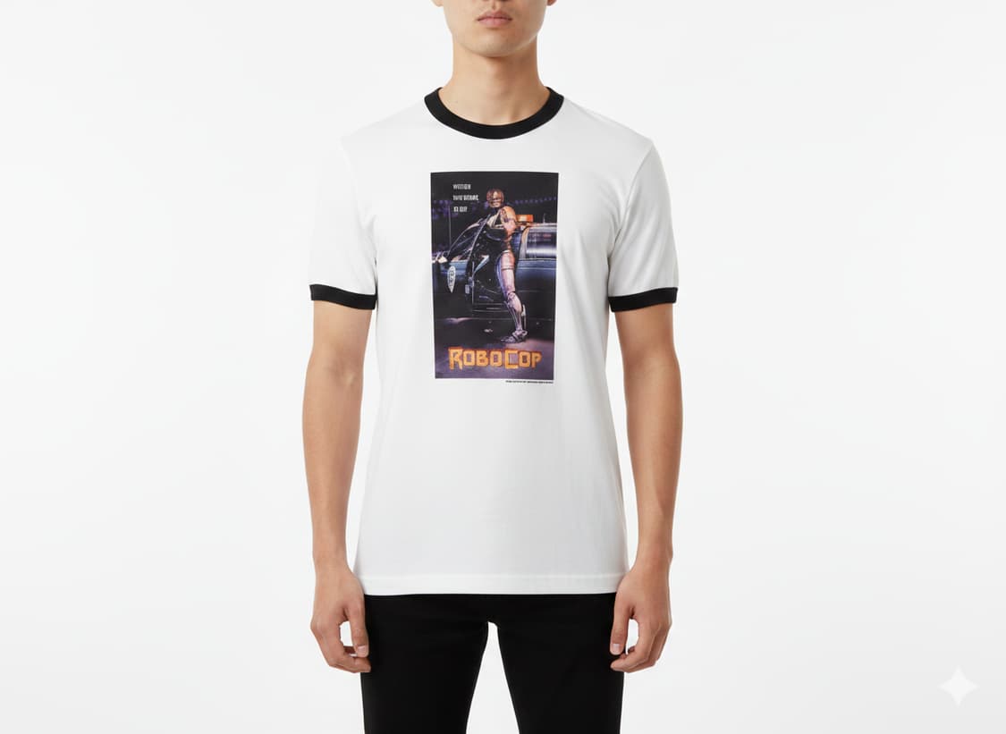 1987년 빈티지 오리온 픽쳐스 로보캅 영화 홍보 티셔츠 상품이미지1