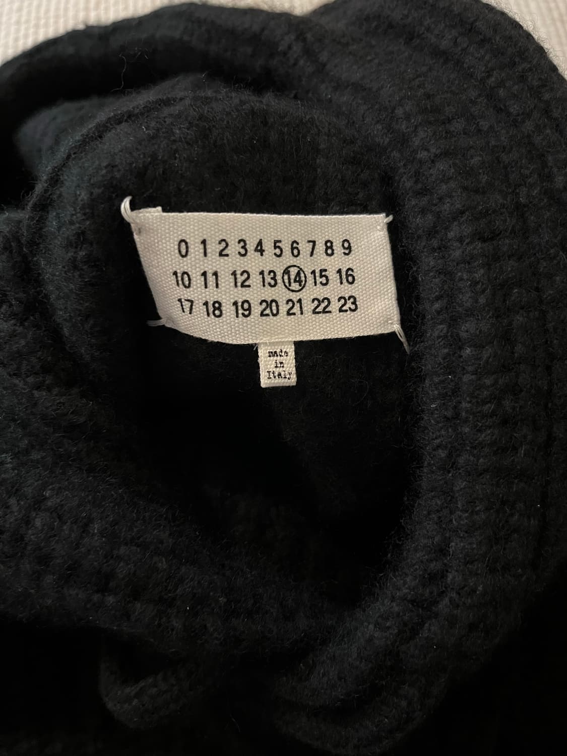 마르지엘라 캐시미어 니트 후드 상품이미지5