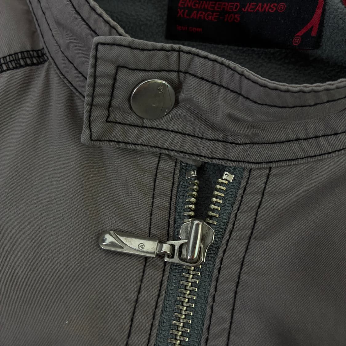 Levi's  리바이스 엔지니어드 진스 스티치 바이커 모토 자켓  상품이미지5