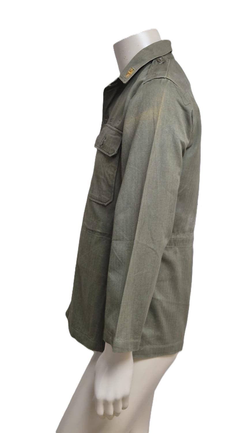 육군 구형 보병 대위 70년대 민무늬 전투복 상의 자켓 (L) 상품이미지2