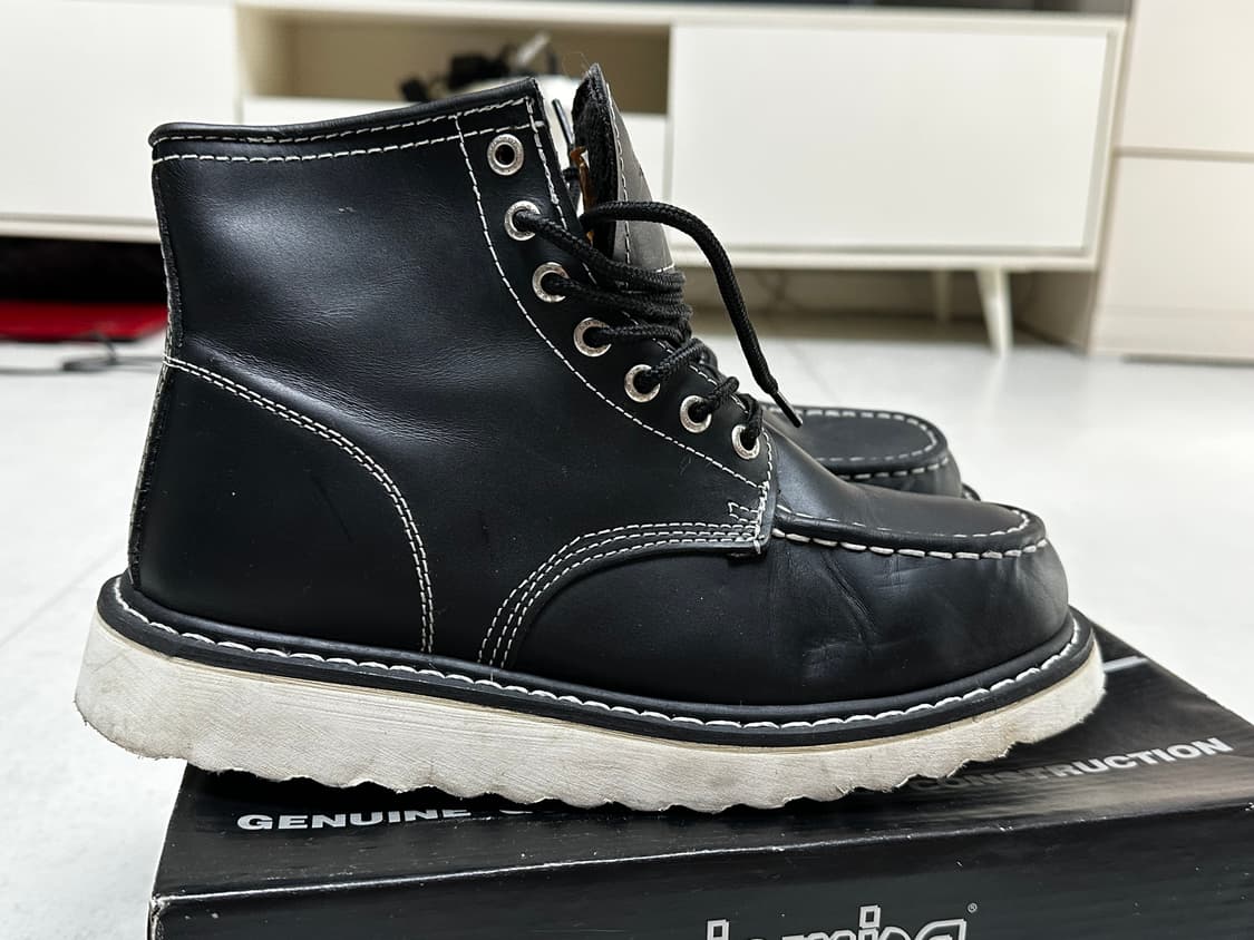 돔바 남자 소가죽 워커 상품이미지9