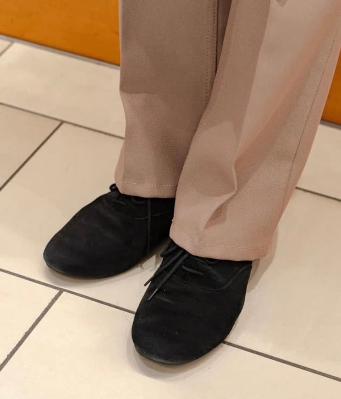 10 BEAMS CROWN 스웨이드 옥스포드 발레 슈즈 상품이미지2