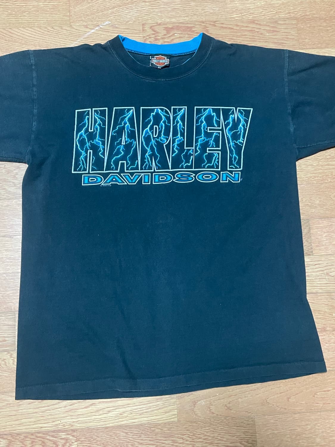 90s 할리데이비슨 라이트닝 Short sleeve 상품이미지1