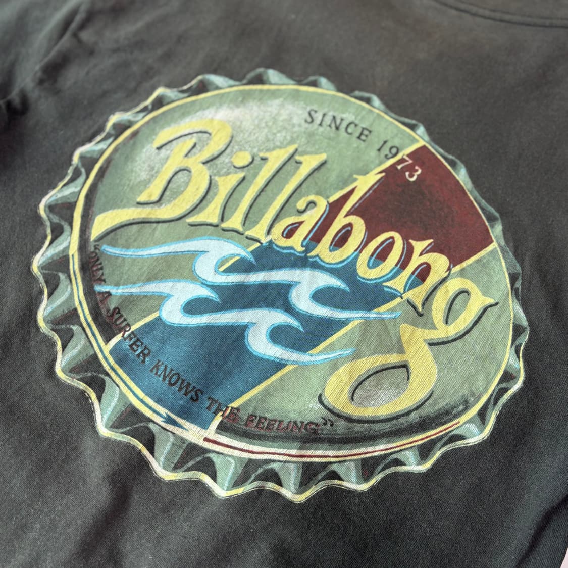 빌라봉(Billabong) 빈티지 보틀캡 그래픽 티셔츠 상품이미지2