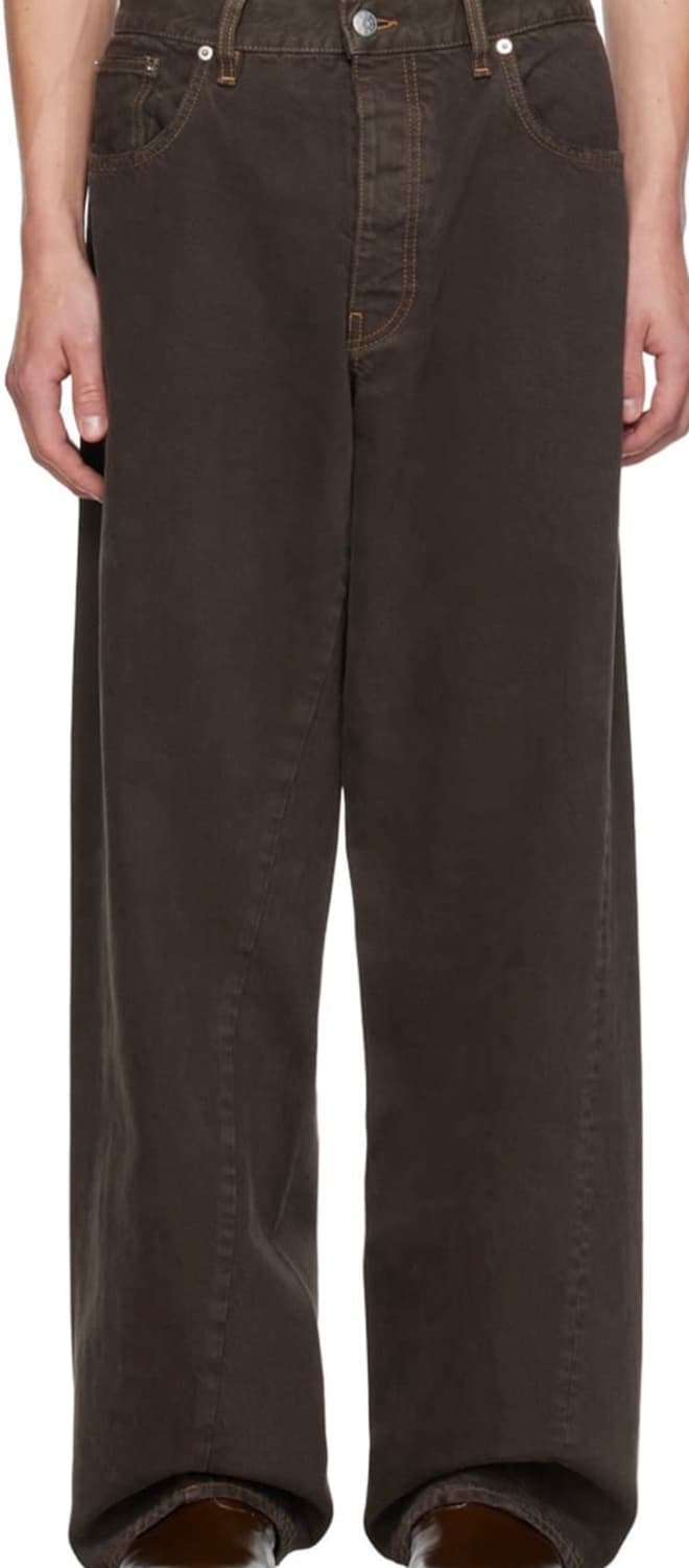 [31] 선플라워 와이드트위스트 데님 상품이미지1