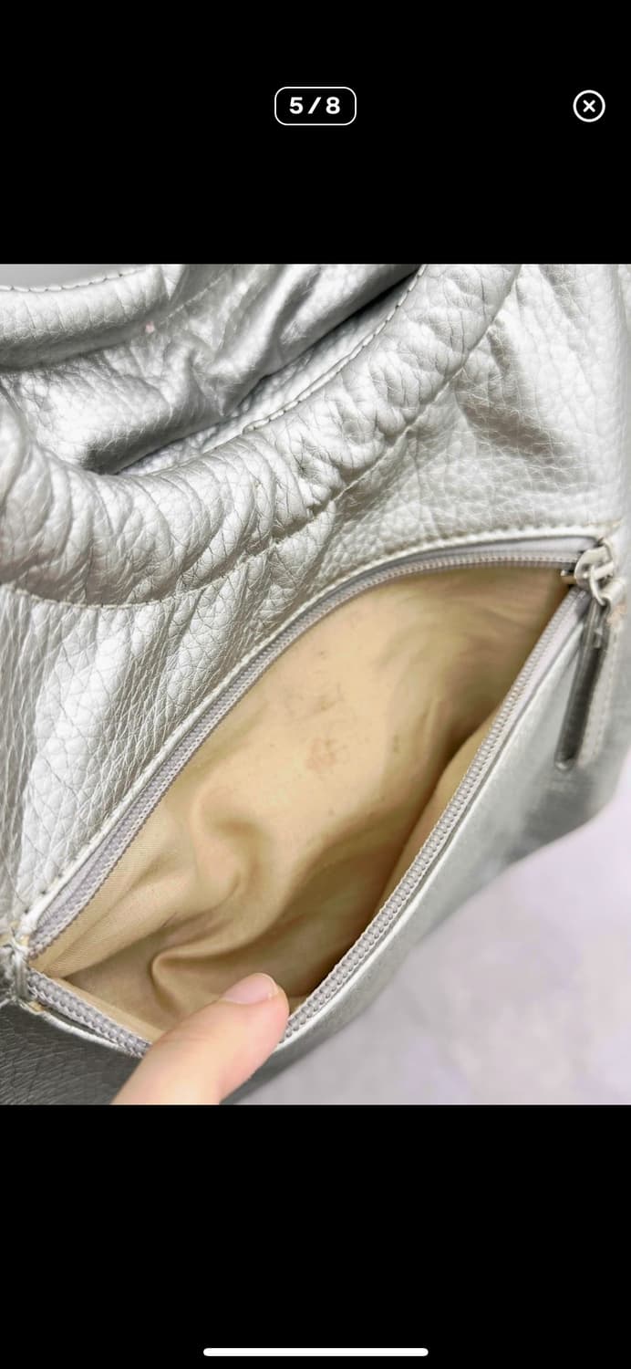 Michel Klein 실버 숄더백 상품이미지5