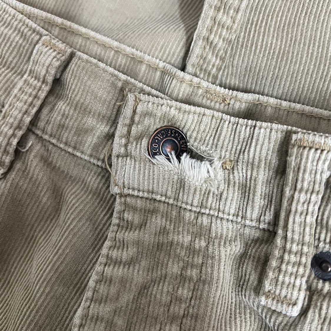 90s 리바이스 재팬 515-15 코듀로이 팬츠 바지 32 상품이미지7