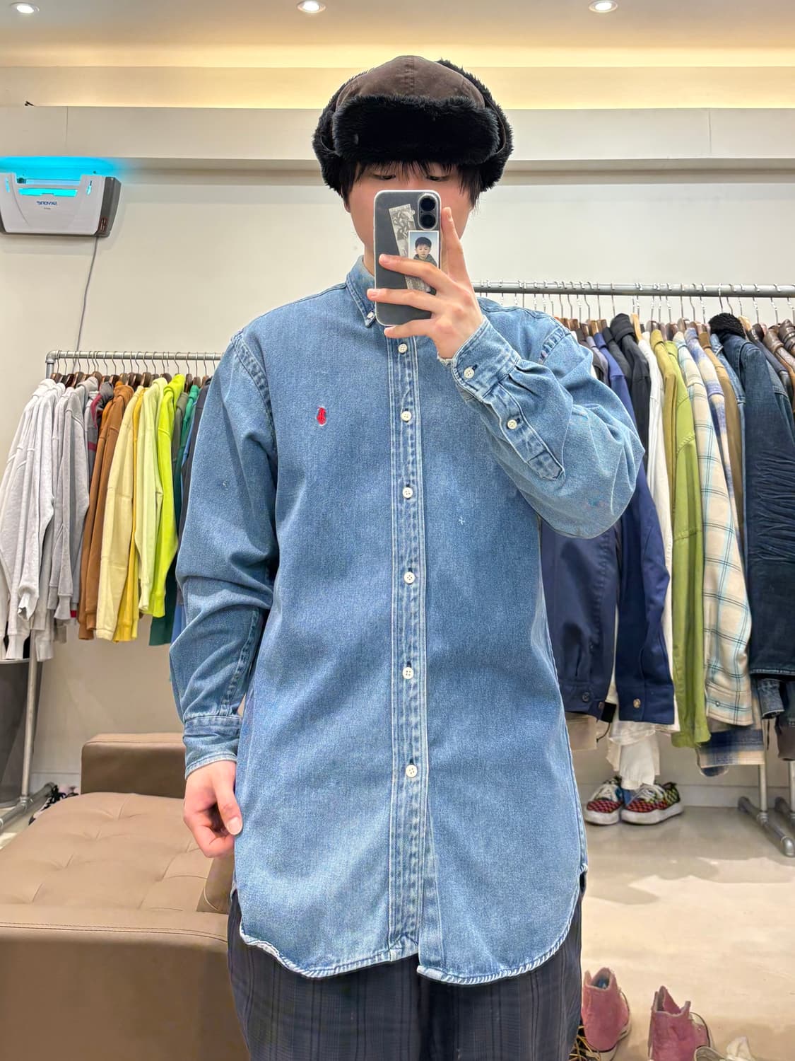 폴로 랄프로렌 데님 셔츠 상품이미지8