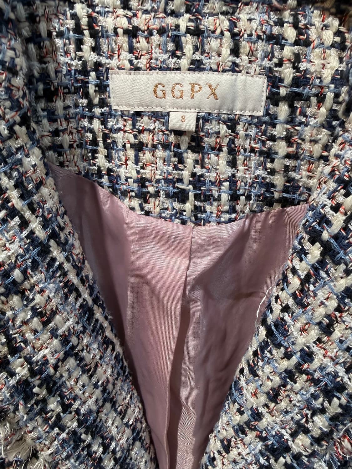 GGPX 여성 트위드 자켓 상품이미지3