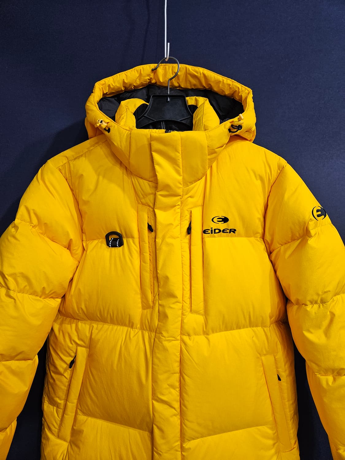 아이더 700필 디펜더 옐로우 남성 100 덕다운 패딩  상품이미지7