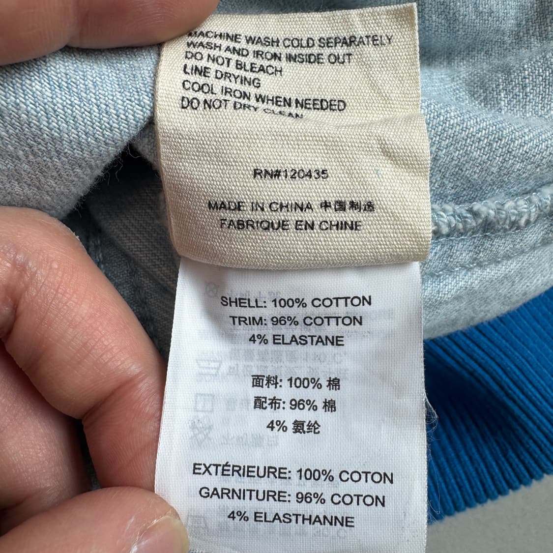 에비수 제팬 빅로고 빅힐즈 스카쟌 데님자켓 상품이미지9