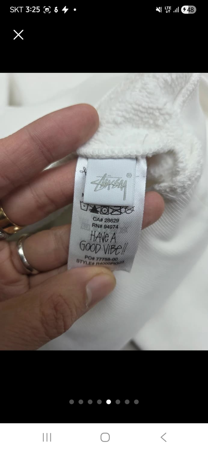 스투시 스컬 오버핏 후드 상품이미지5