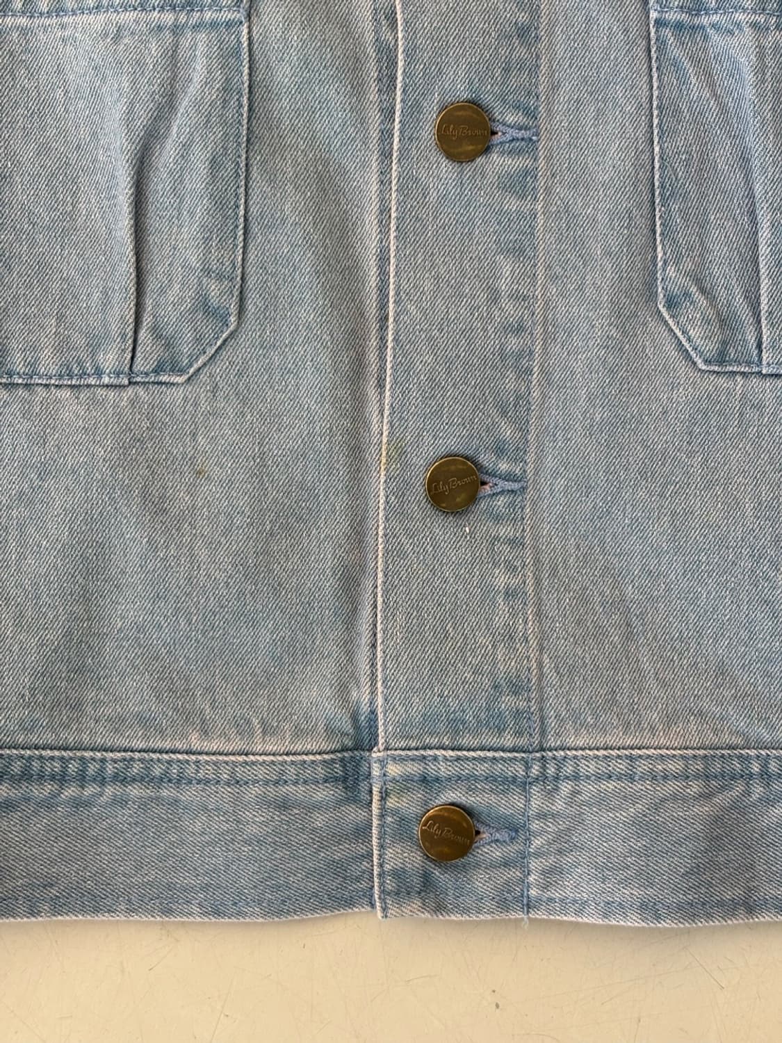 Lily Brown Denim Jacket 상품이미지7