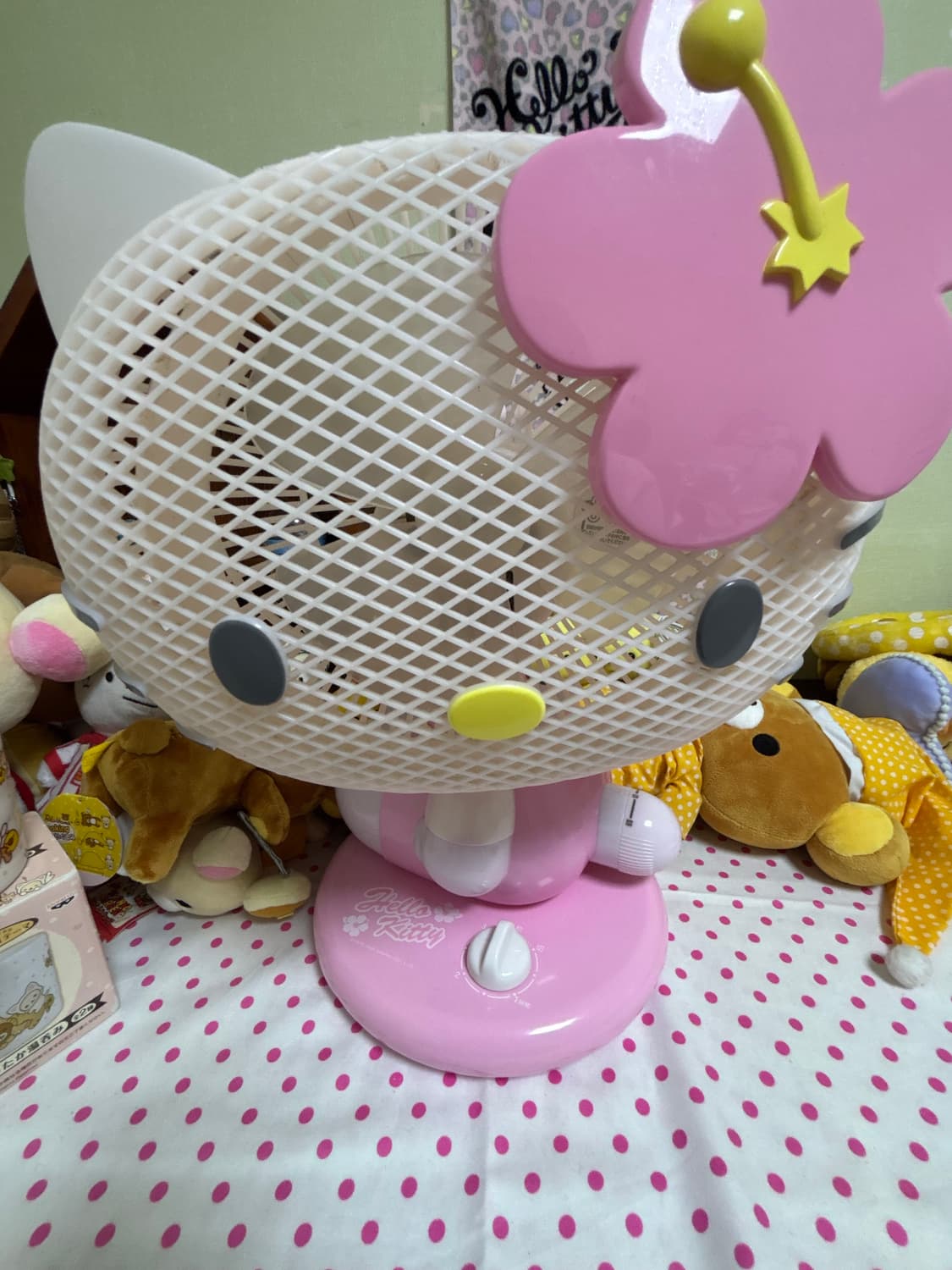 고전 키티 선풍기 상품이미지2