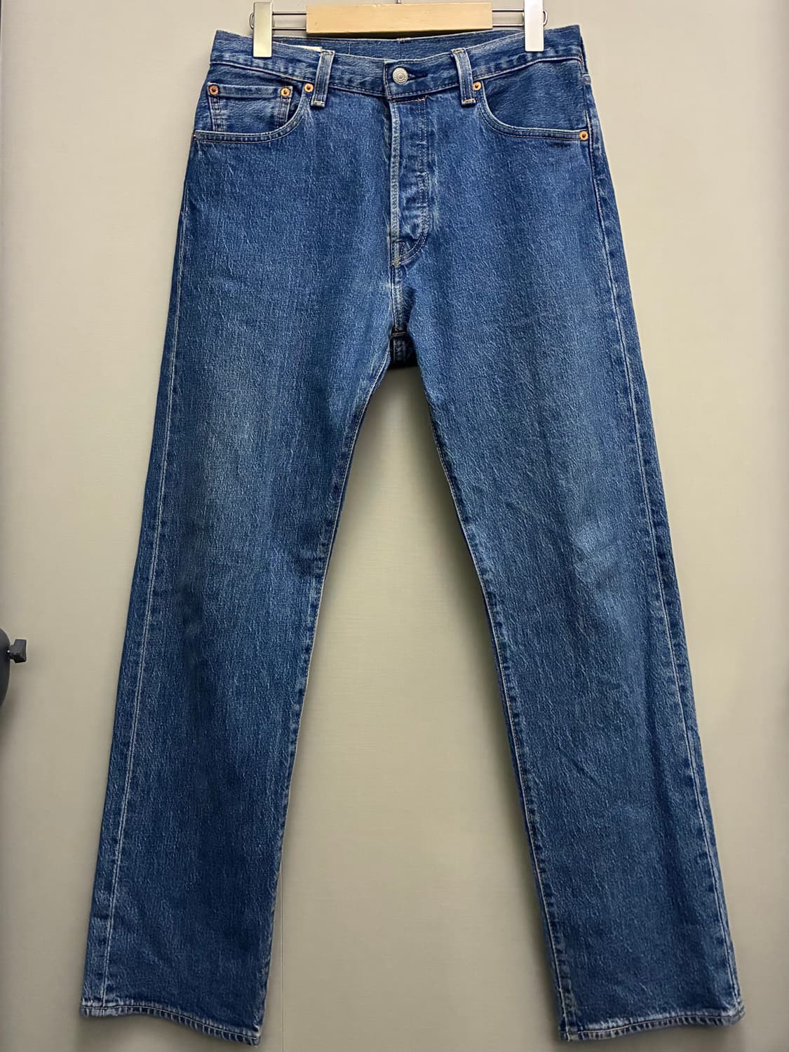 (31~32)Levis 리바이스 프리미엄 빅E 501 93 중청 데님 상품이미지1