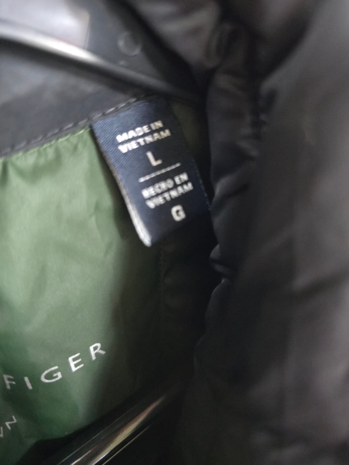 타미힐피거 블랙 패딩 점퍼 (1276) 상품이미지4