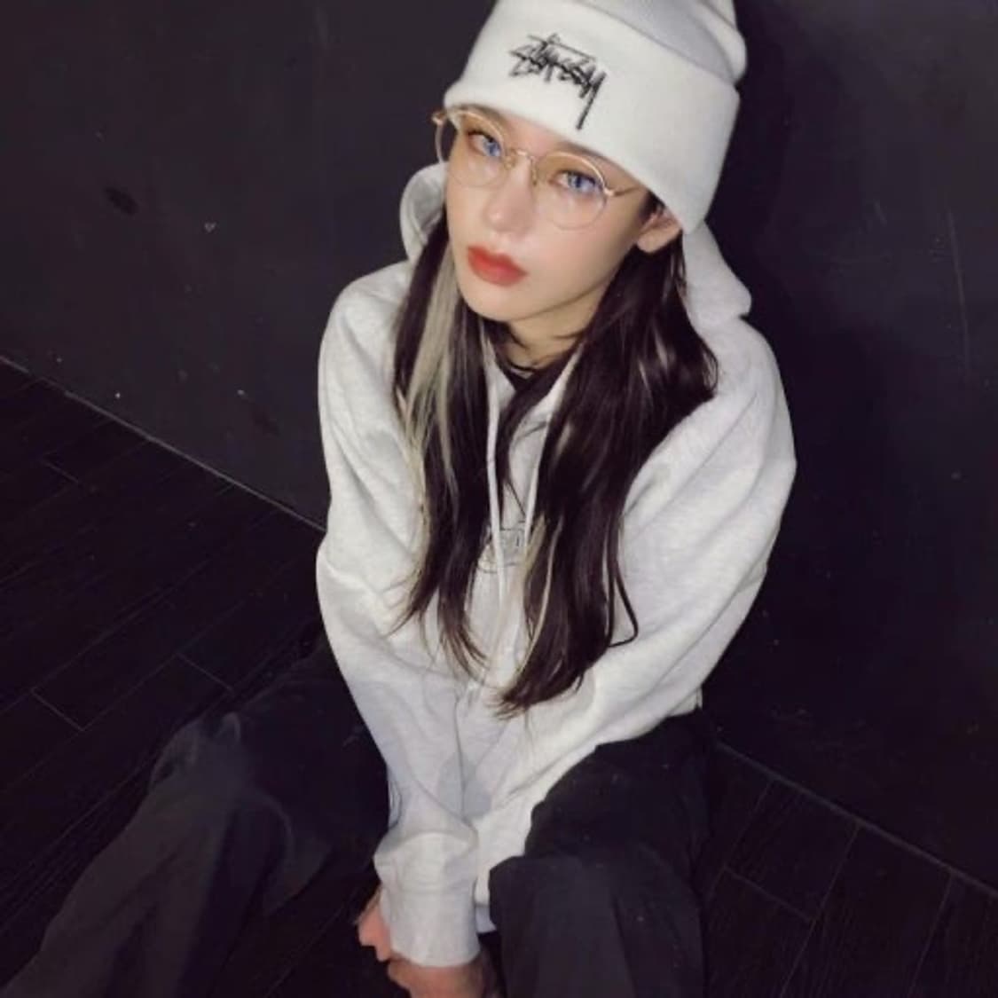 나이키 X 스투시 비니 화이트 컬러 상품이미지2