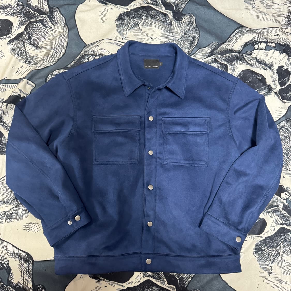 더니트컴퍼니 스웨이드 스판 셔츠자켓 M사이즈 상품이미지4