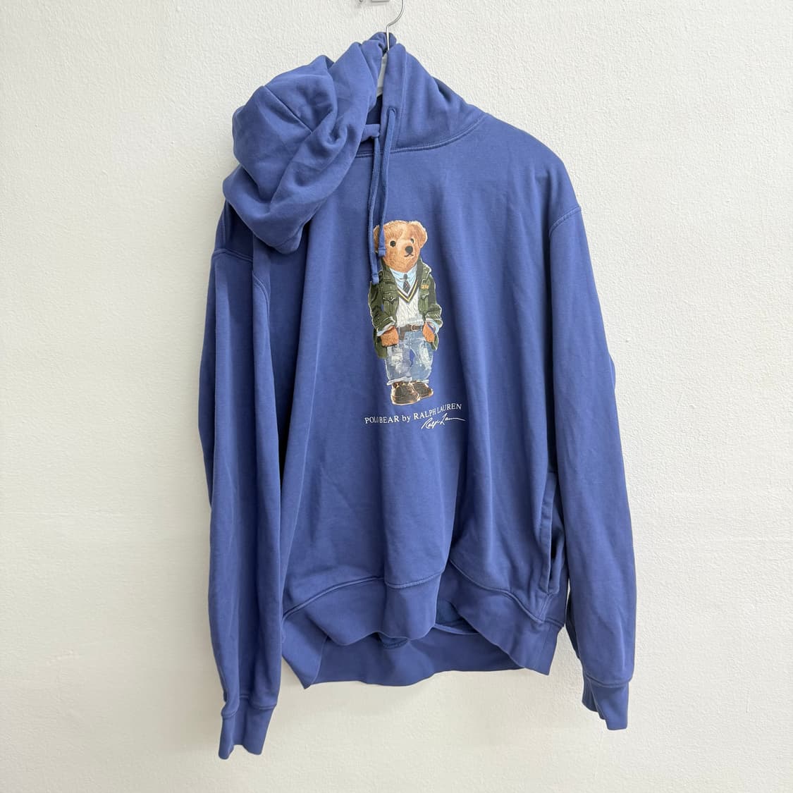 폴로 랄프로렌 신형qr 폴로베어 후드티 네이비 L 상품이미지1