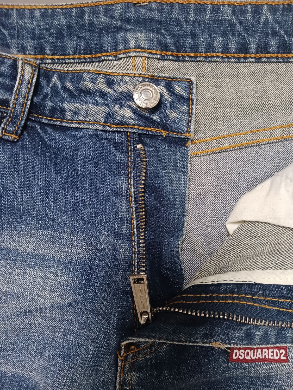 [30] 디스퀘어드2 백포켓로고 스트레이트진 청바지 상품이미지6