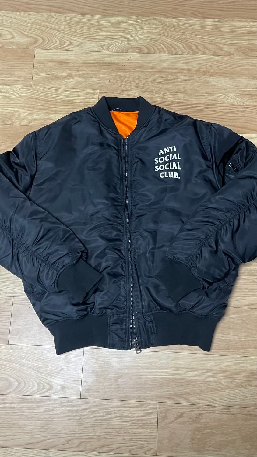 [XL]안티소셜소셜클럽 리버서블 ma1  자켓 상품이미지1