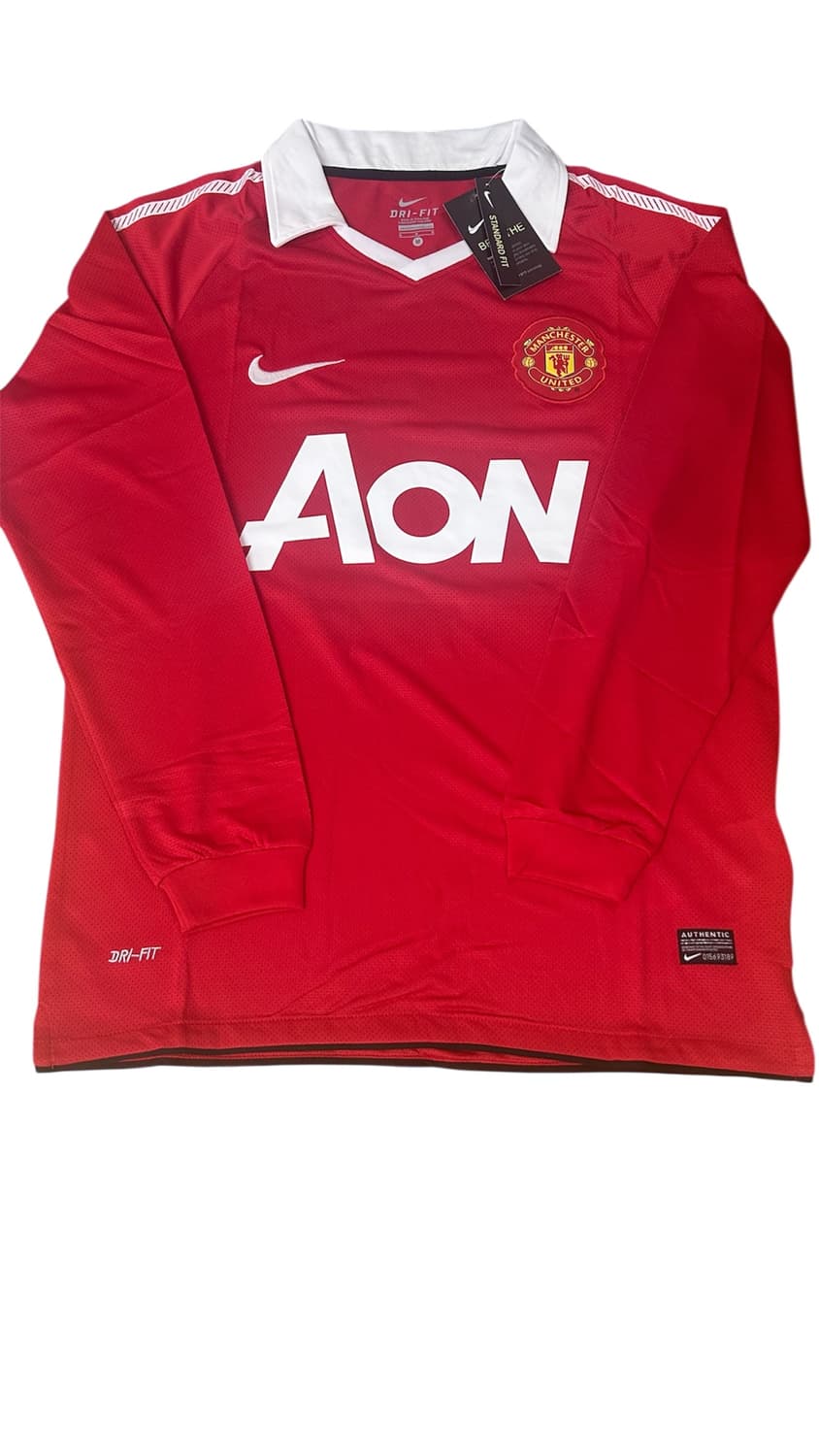 10-11 맨유 홈 박지성 유니폼 긴팔 상품이미지1