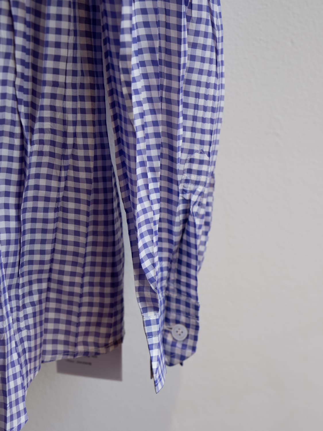 이세이미야케 플리츠플리즈 깅엄 체크 셔츠 상품이미지4