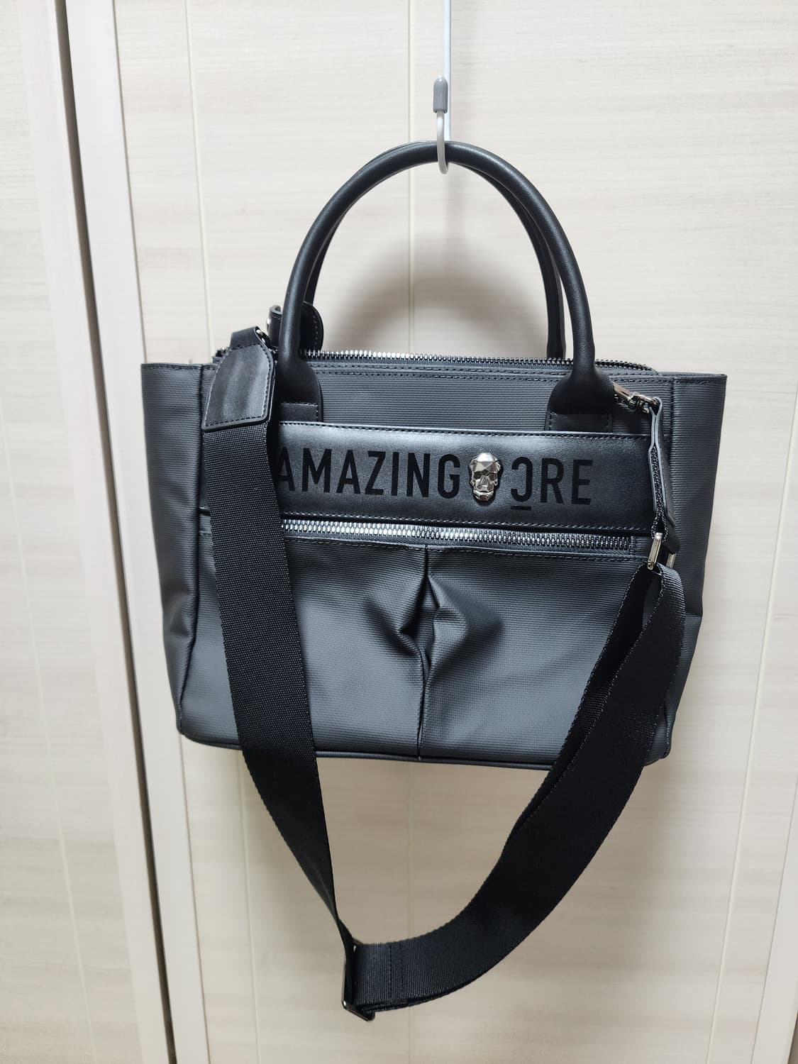 (정품) 어메이징크리  엣지드 슬릿토트백 크로스가방 골프가방 상품이미지3