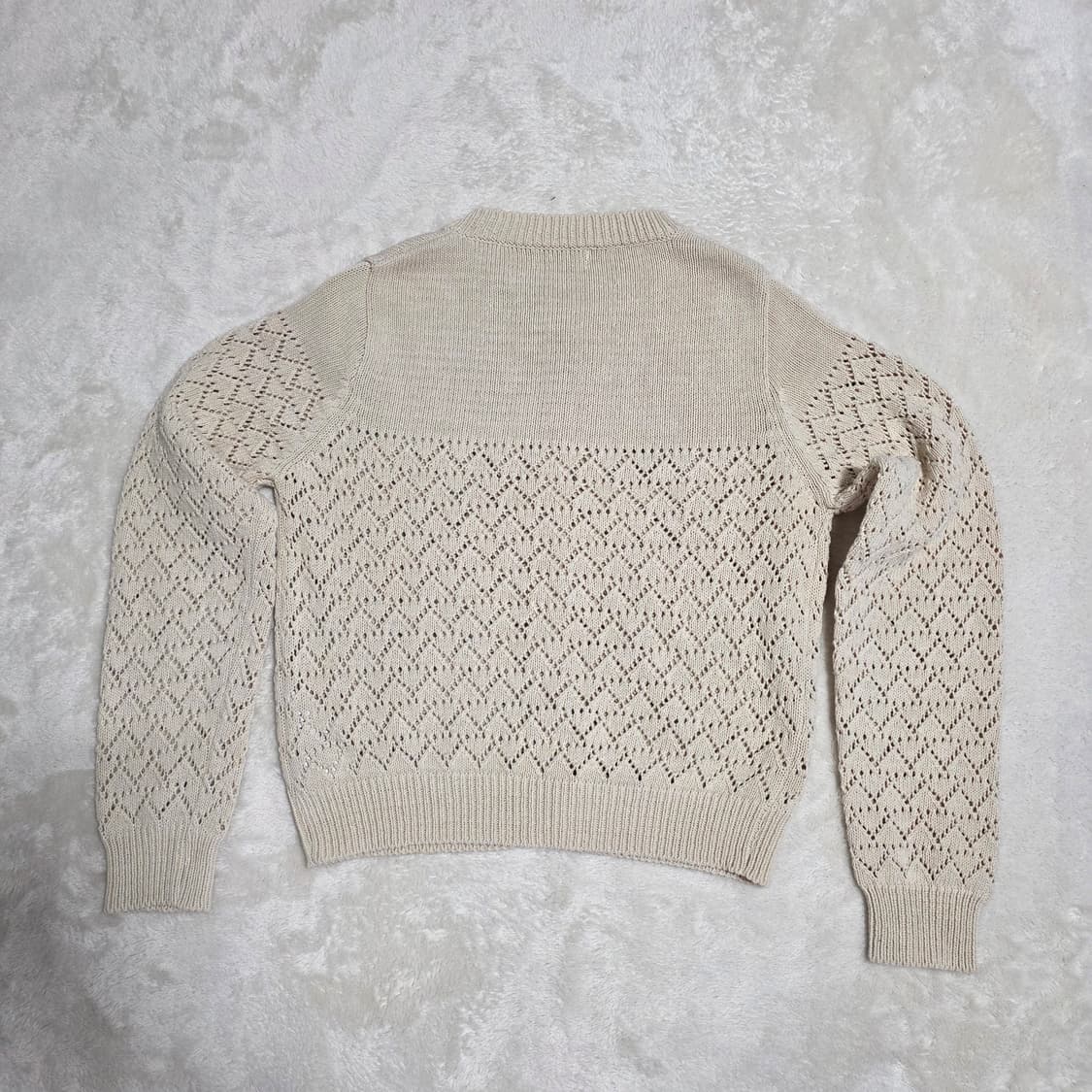 (OS)여성 LEUNI 리유니 크로셰 코튼 가디건  상품이미지4