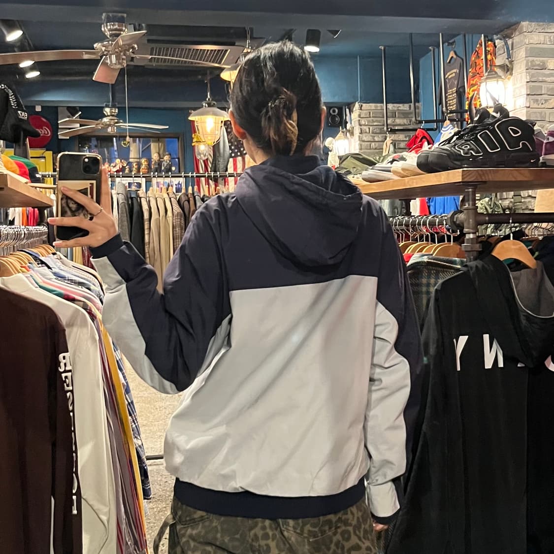 Fila 휠라 배색 후드 집업 자켓 상품이미지3