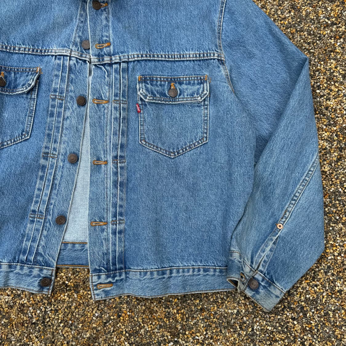 [XL] 90s USA 리바이스 70504-0149 2세대 데님 자켓 상품이미지4