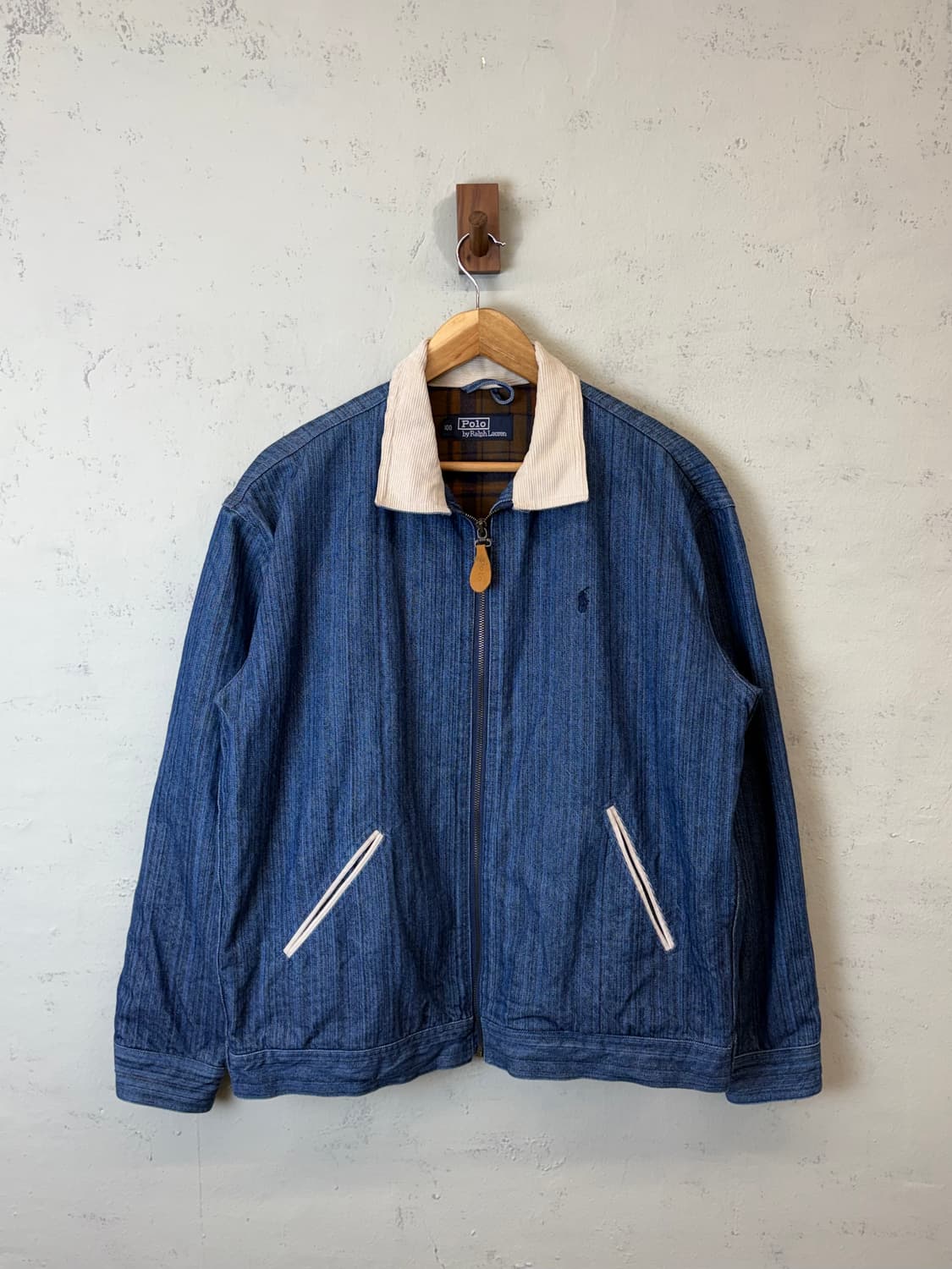 폴로랄프로렌 90s 빈티지 데님 베이포트 자켓 상품이미지1