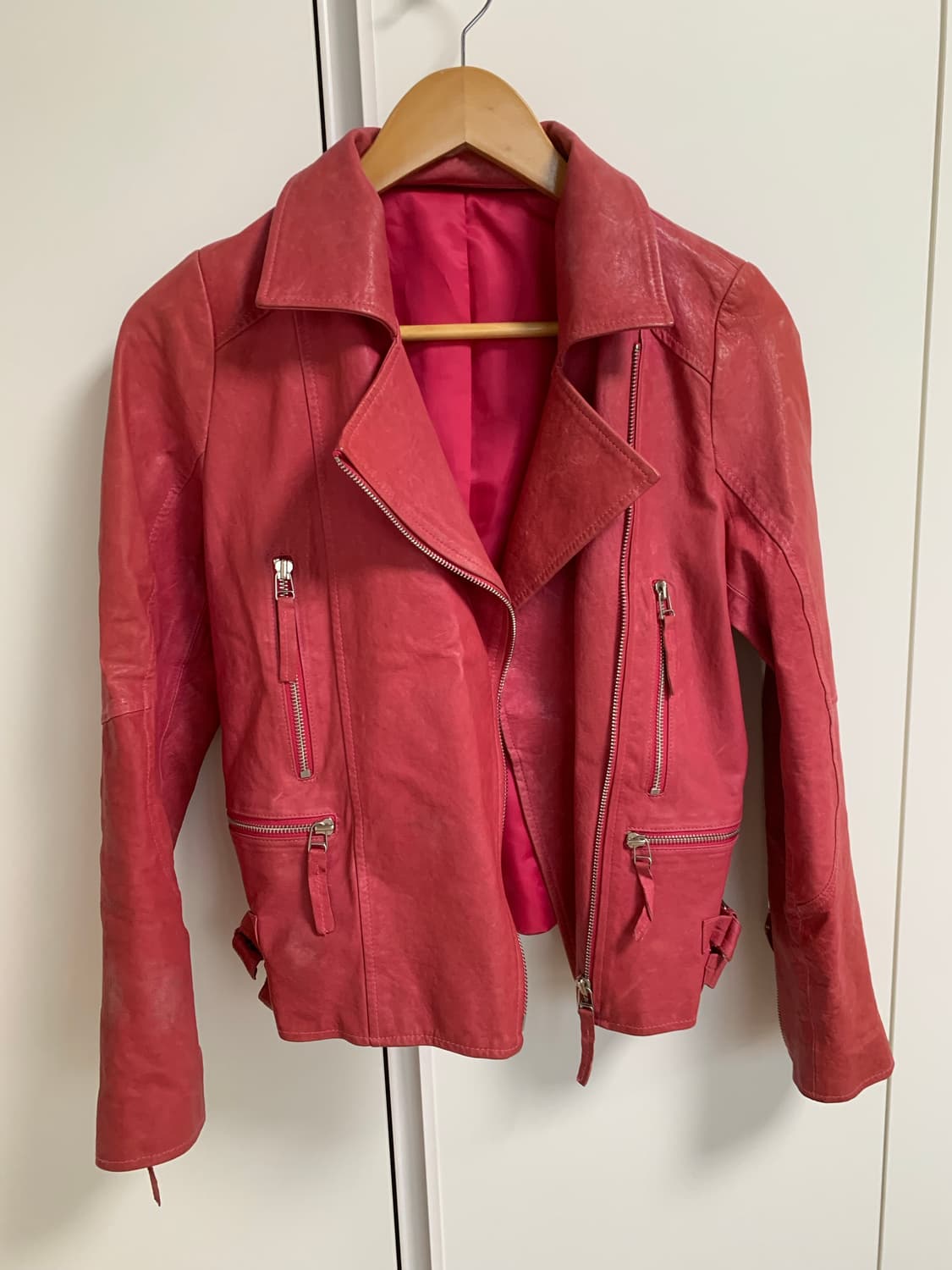 이태리 양가죽자켓 여성가죽자켓 상품이미지2