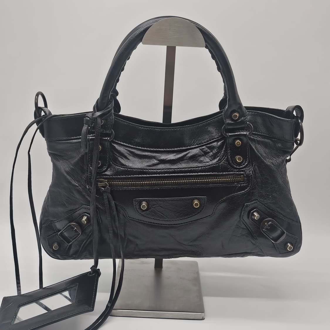 정품 발렌시아가 모터 숄더백 스몰 상품이미지2