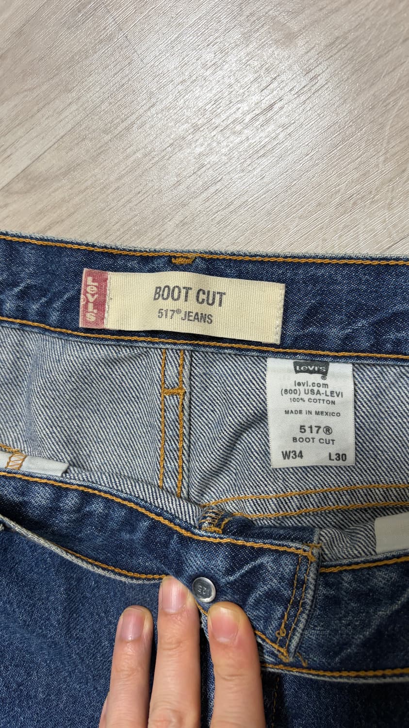 빈티지 리바이스 517 부츠컷 34/30 상품이미지3